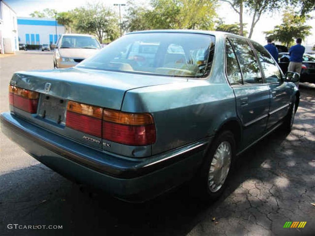 1990 Accord EX Sedan - Laurel Blue Metallic / Gray photo #2