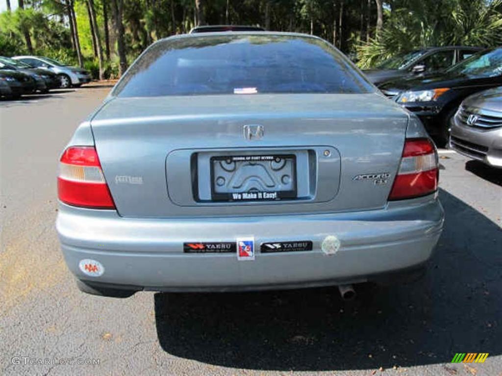 1994 Accord EX Coupe - Sage Green Metallic / Gray photo #3