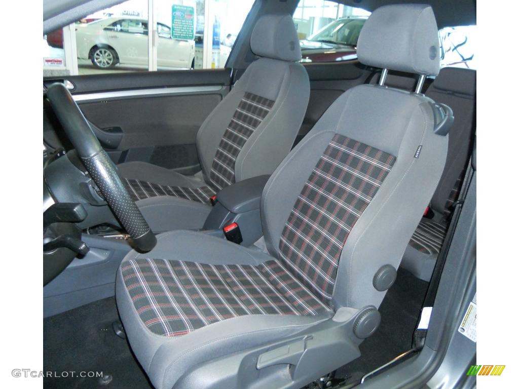 Interlagos Plaid Cloth Interior 2007 Volkswagen GTI 2 Door Photo #43910227