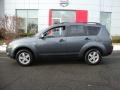 2007 Graphite Gray Pearl Mitsubishi Outlander LS 4WD  photo #2