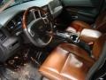 Saddle Brown Royale Leather 2009 Jeep Grand Cherokee Overland 4x4 Interior Color
