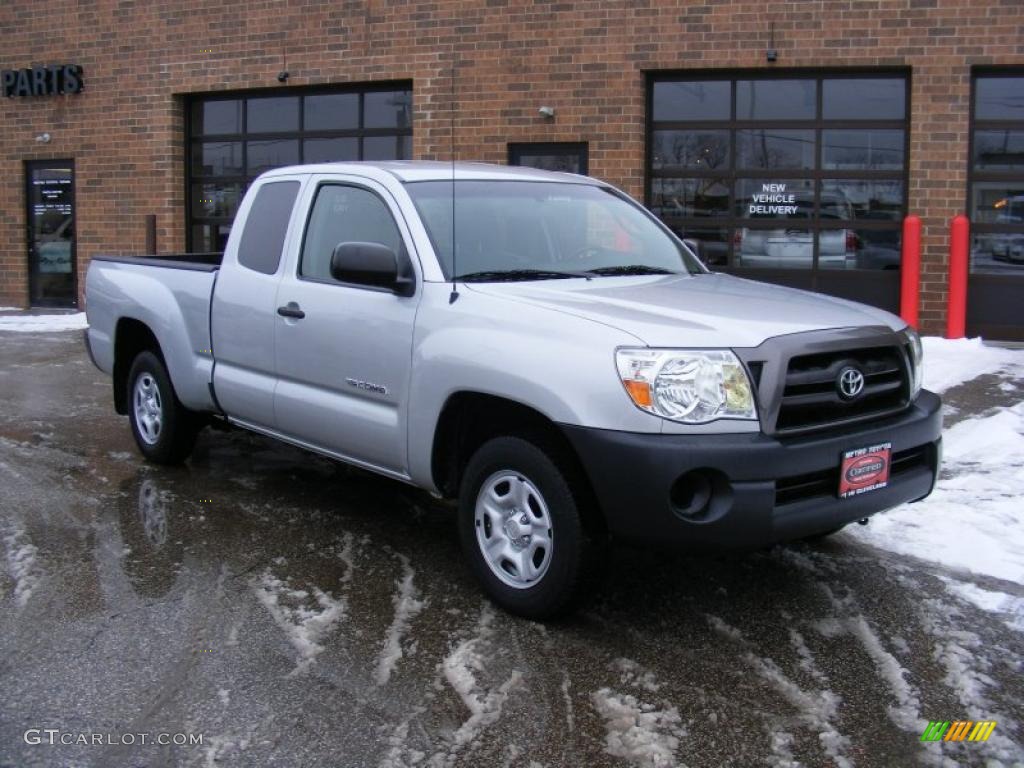 2008 Tacoma Access Cab - Desert Sand Mica / Graphite Gray photo #1