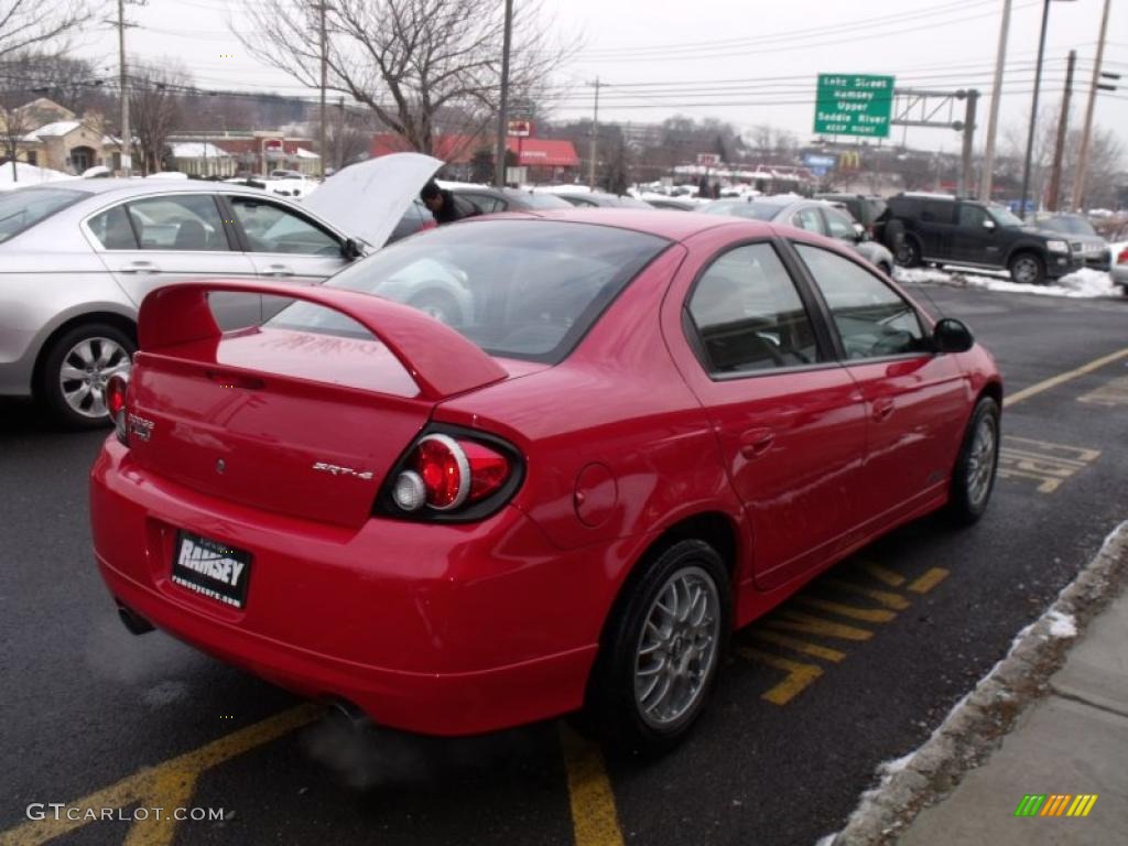 2005 Neon SRT-4 ACR - Flame Red / Dark Slate Gray photo #6