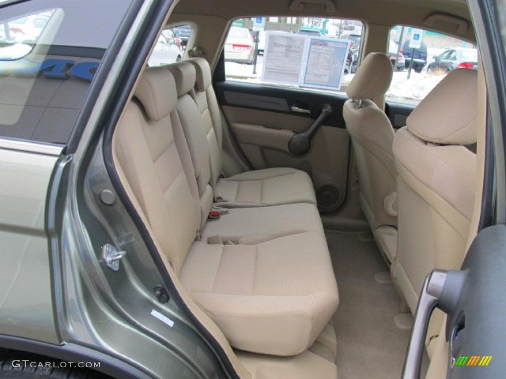 2008 CR-V LX 4WD - Green Tea Metallic / Ivory photo #12
