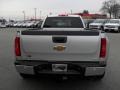 2011 Sheer Silver Metallic Chevrolet Silverado 3500HD LTZ Crew Cab 4x4 Dually  photo #3