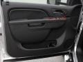 Ebony 2011 Chevrolet Silverado 3500HD LTZ Crew Cab 4x4 Dually Door Panel