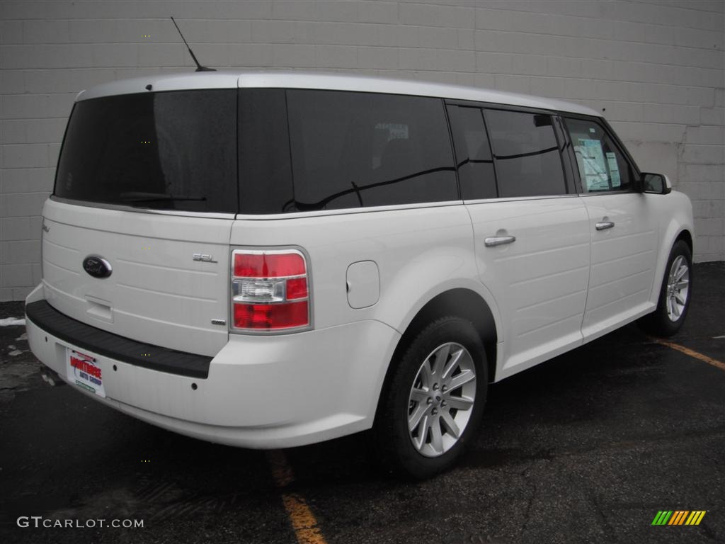 White Suede 2011 Ford Flex SEL AWD Exterior Photo #43920910