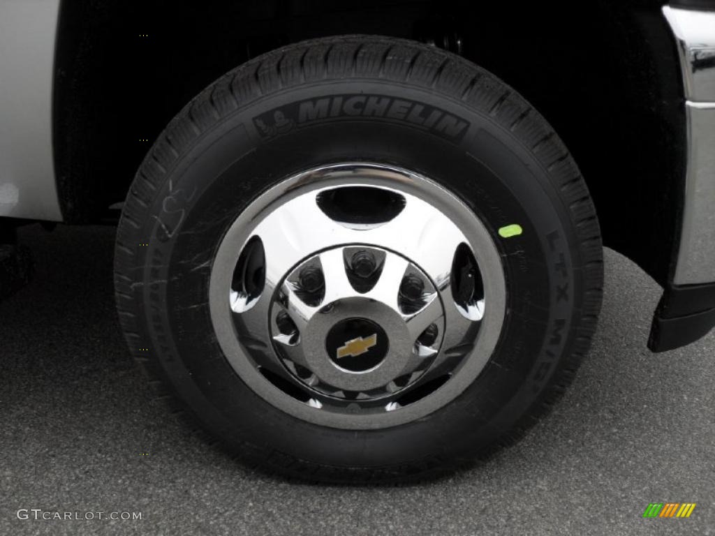 2011 Chevrolet Silverado 3500HD LTZ Crew Cab 4x4 Dually Wheel Photo #43920942