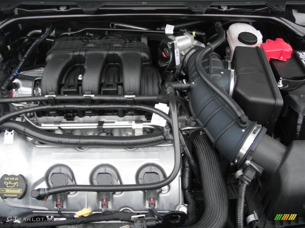 2011 Ford Flex SEL AWD 3.5 Liter DOHC 24-Valve VVT Duratec 35 V6 Engine Photo #43921294