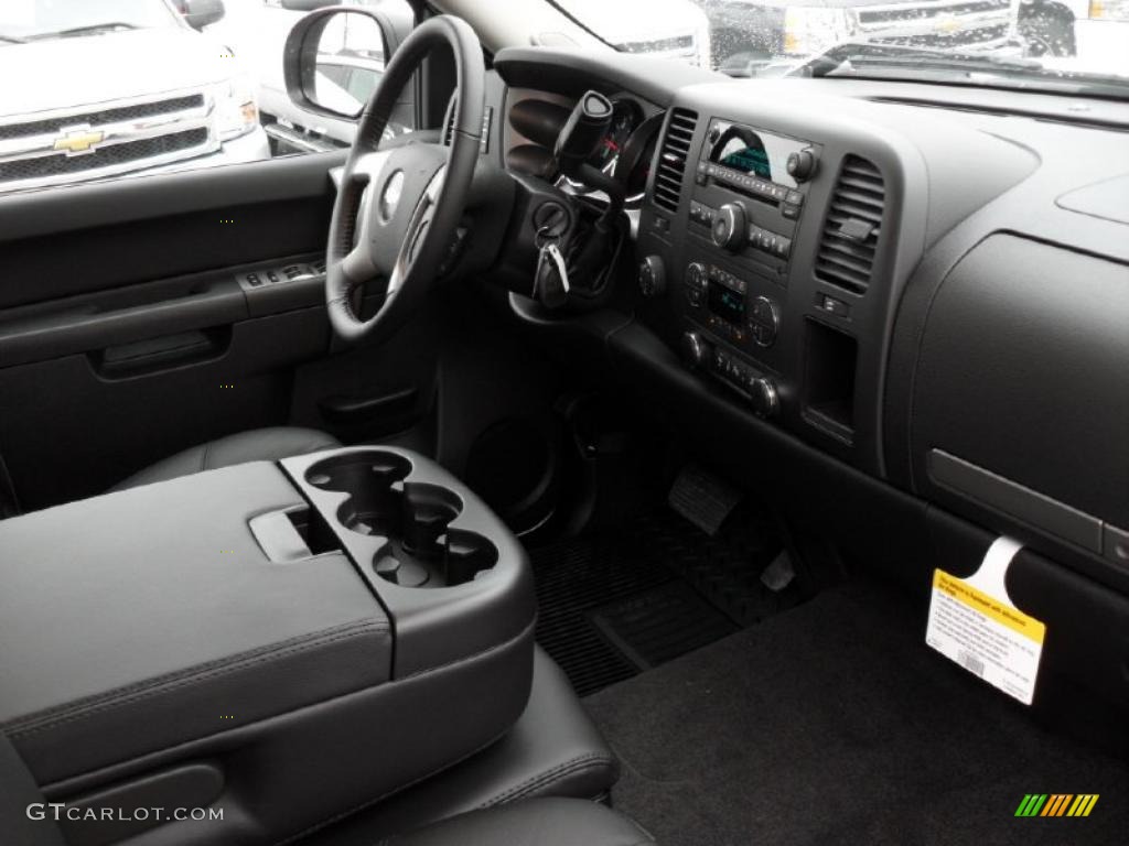 2011 Silverado 1500 LT Extended Cab 4x4 - Summit White / Ebony photo #21