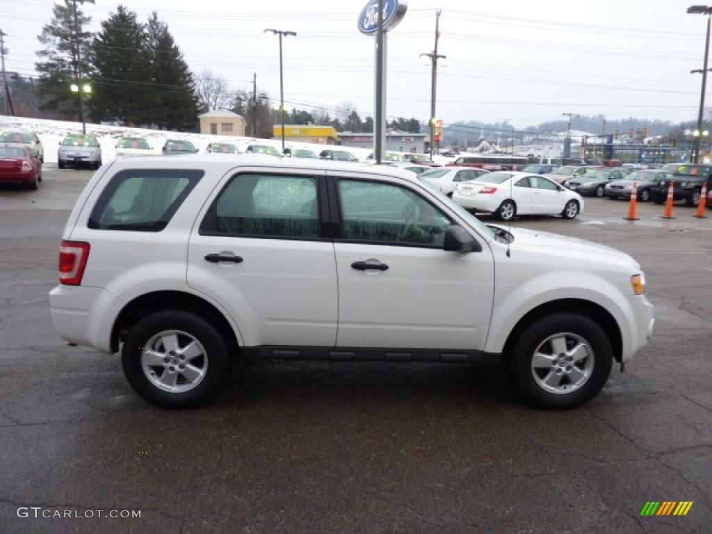 White Suede 2010 Ford Escape XLS 4WD Exterior Photo #43921416