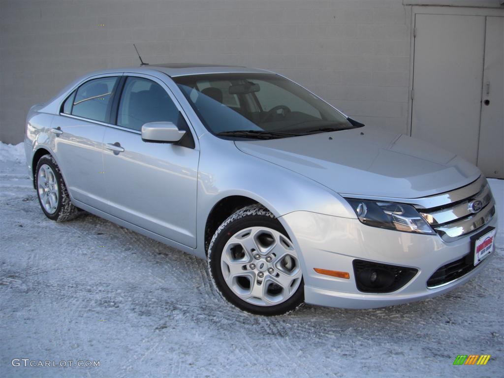 Ingot Silver Metallic 2011 Ford Fusion SE V6 Exterior Photo #43923674
