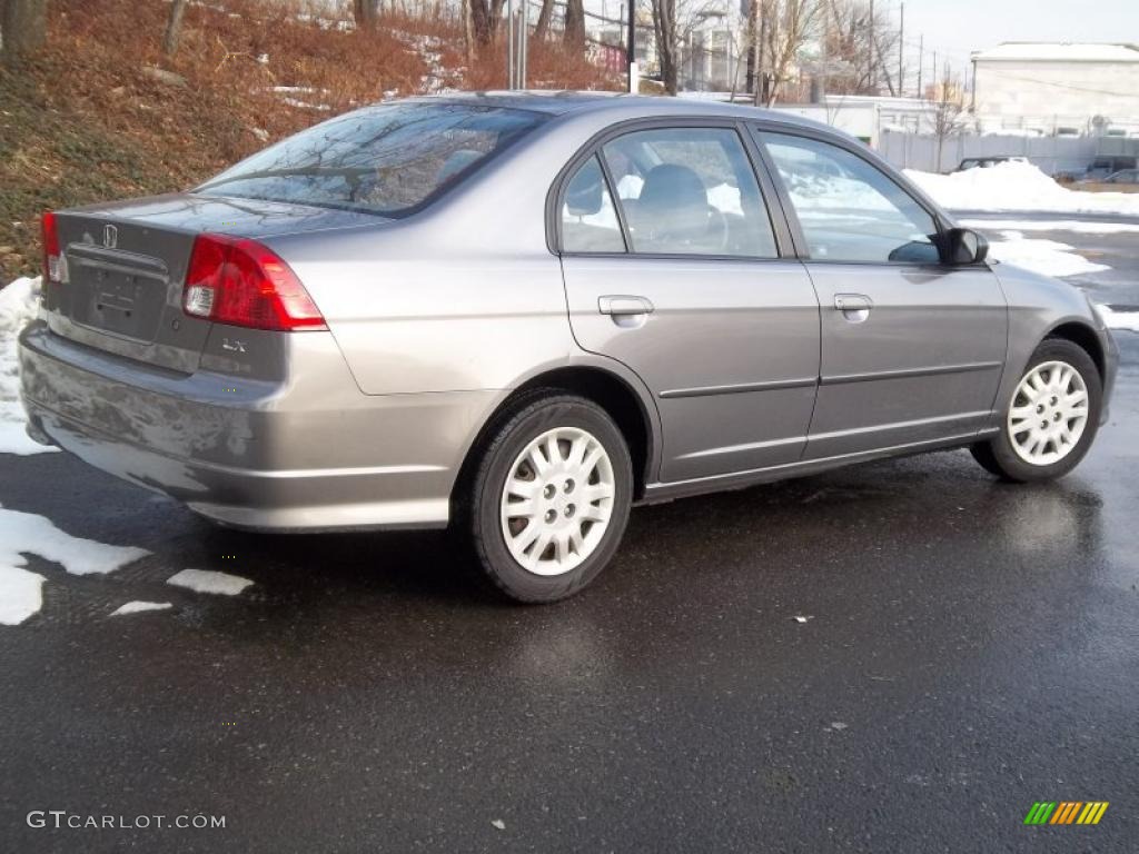 Magnesium Metallic 2004 Honda Civic LX Sedan Exterior Photo #43923758