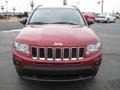 2011 Deep Cherry Red Crystal Pearl Jeep Compass 2.0 Latitude  photo #2