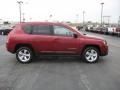 Deep Cherry Red Crystal Pearl 2011 Jeep Compass 2.0 Latitude Exterior