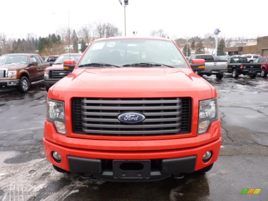 Race Red 2011 Ford F150 FX4 SuperCrew 4x4 Exterior Photo #43926311