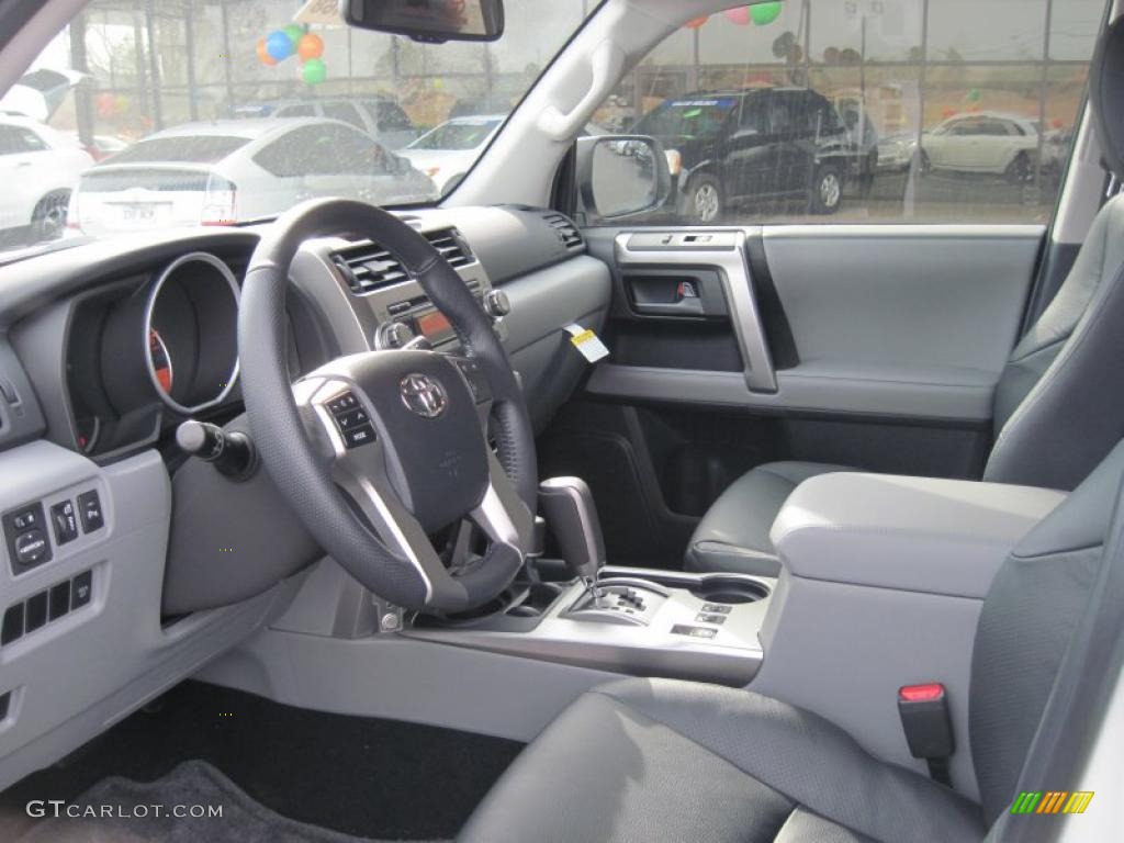 Black Leather Interior 2011 Toyota 4Runner SR5 4x4 Photo #43926650