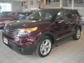 Bordeaux Reserve Red Metallic 2011 Ford Explorer Limited 4WD Exterior