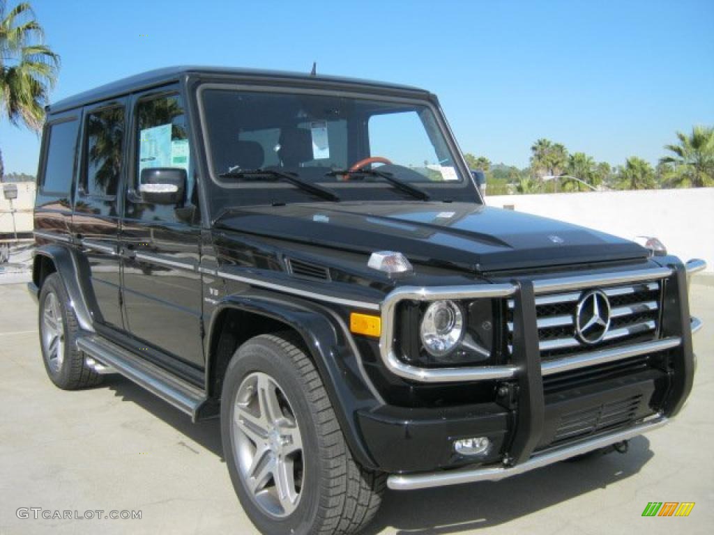 Black 2011 Mercedes-Benz G 55 AMG Exterior Photo #43929266