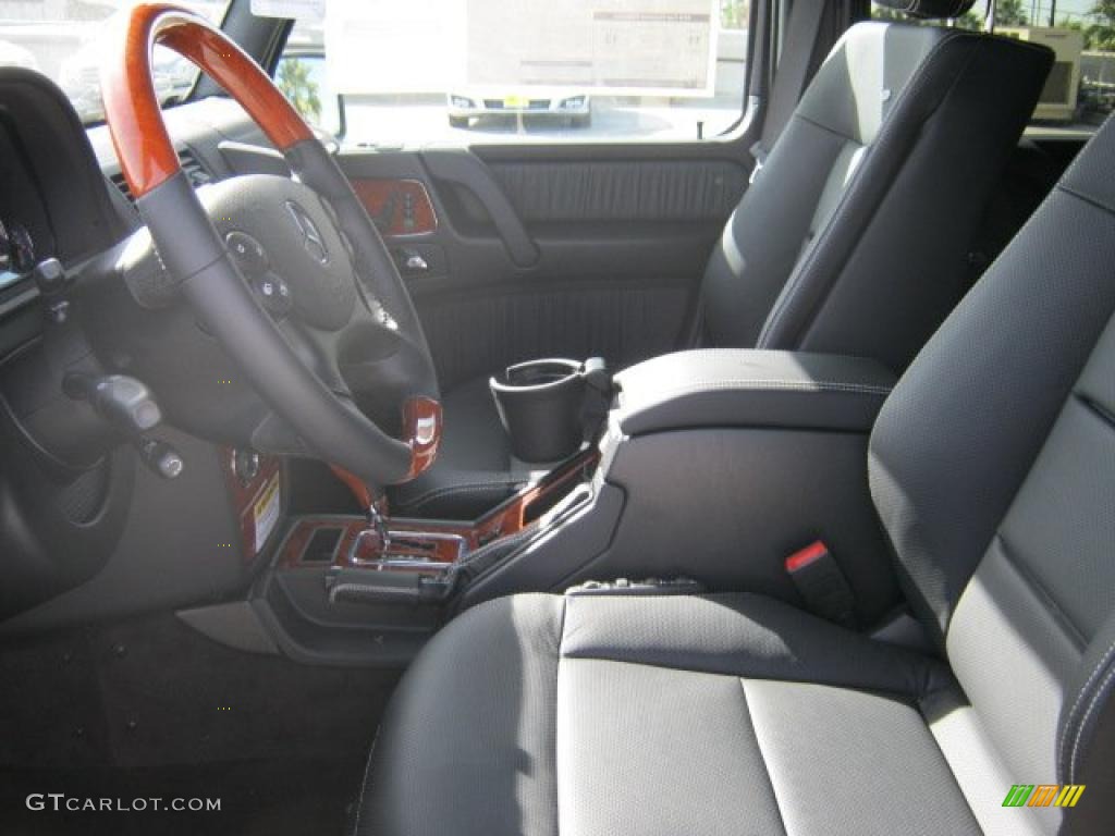 designo Black Interior 2011 Mercedes-Benz G 55 AMG Photo #43929298
