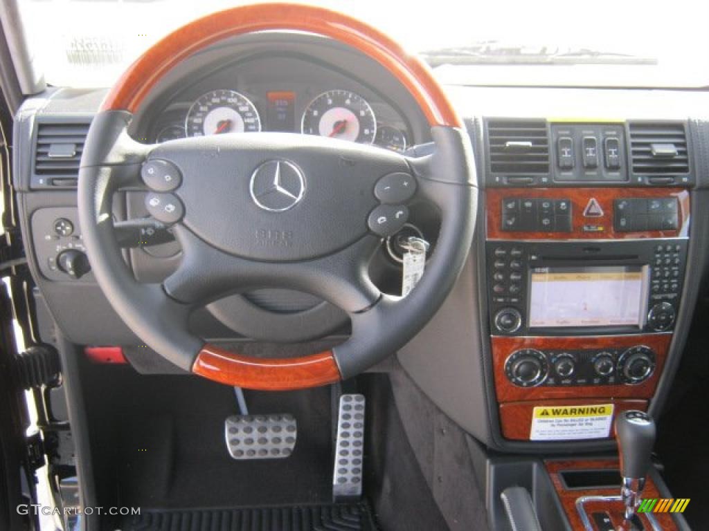 2011 Mercedes-Benz G 55 AMG designo Black Dashboard Photo #43929306