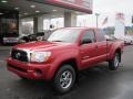 2011 Barcelona Red Metallic Toyota Tacoma PreRunner Access Cab  photo #1