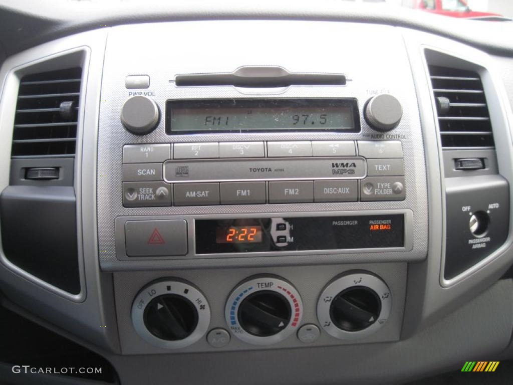2011 Toyota Tacoma PreRunner Access Cab Controls Photo #43930302