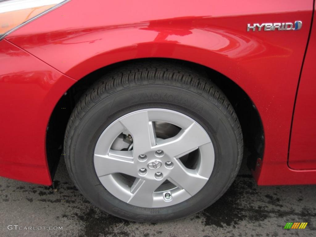 2011 Prius Hybrid IV - Barcelona Red Metallic / Dark Gray photo #9
