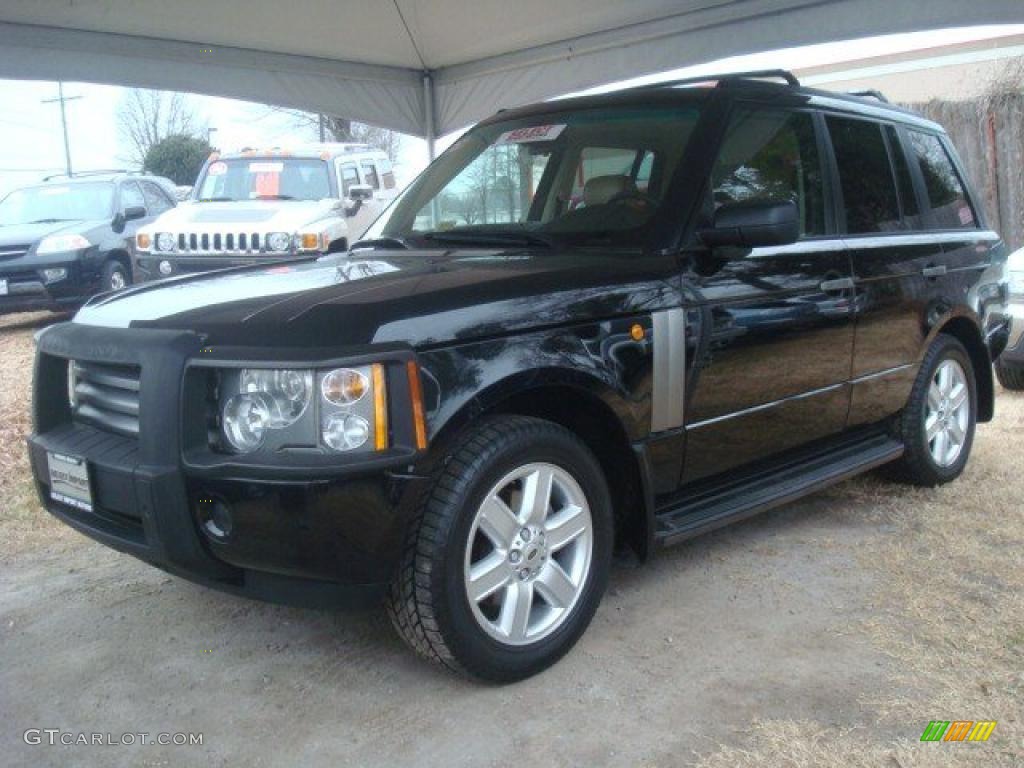 2005 Range Rover HSE - Java Black Pearl / Sand/Jet photo #2