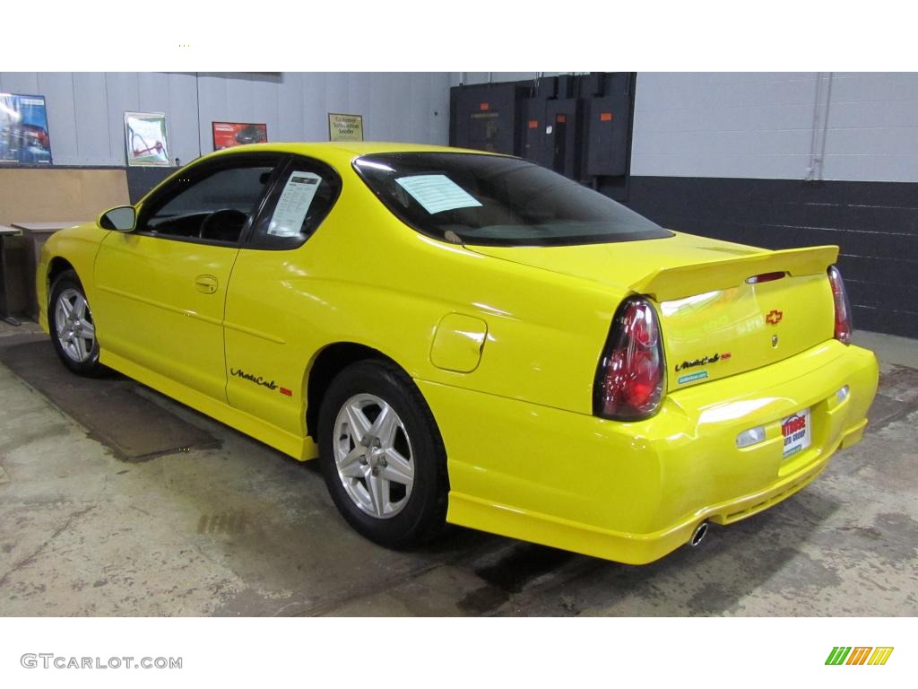 Competition Yellow 2003 Chevrolet Monte Carlo SS Exterior Photo #43931874