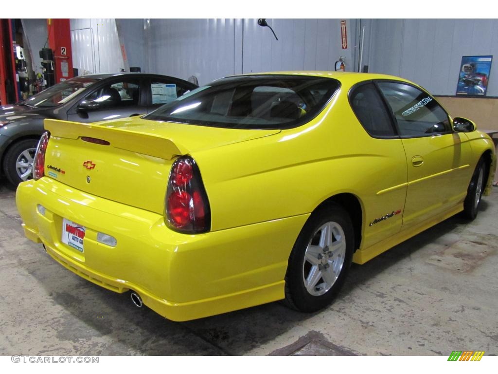 Competition Yellow 2003 Chevrolet Monte Carlo SS Exterior Photo #43931922