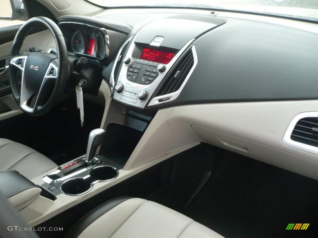 2010 GMC Terrain SLT AWD Light Titanium Dashboard Photo #43932482