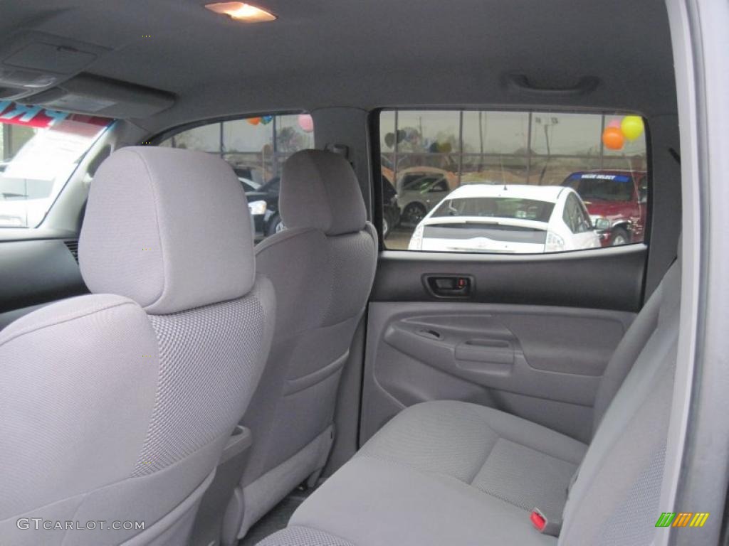 Graphite Gray Interior 2006 Toyota Tacoma V6 TRD Sport Double Cab 4x4 Photo #43932806