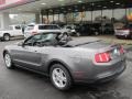 2010 Sterling Grey Metallic Ford Mustang V6 Convertible  photo #2