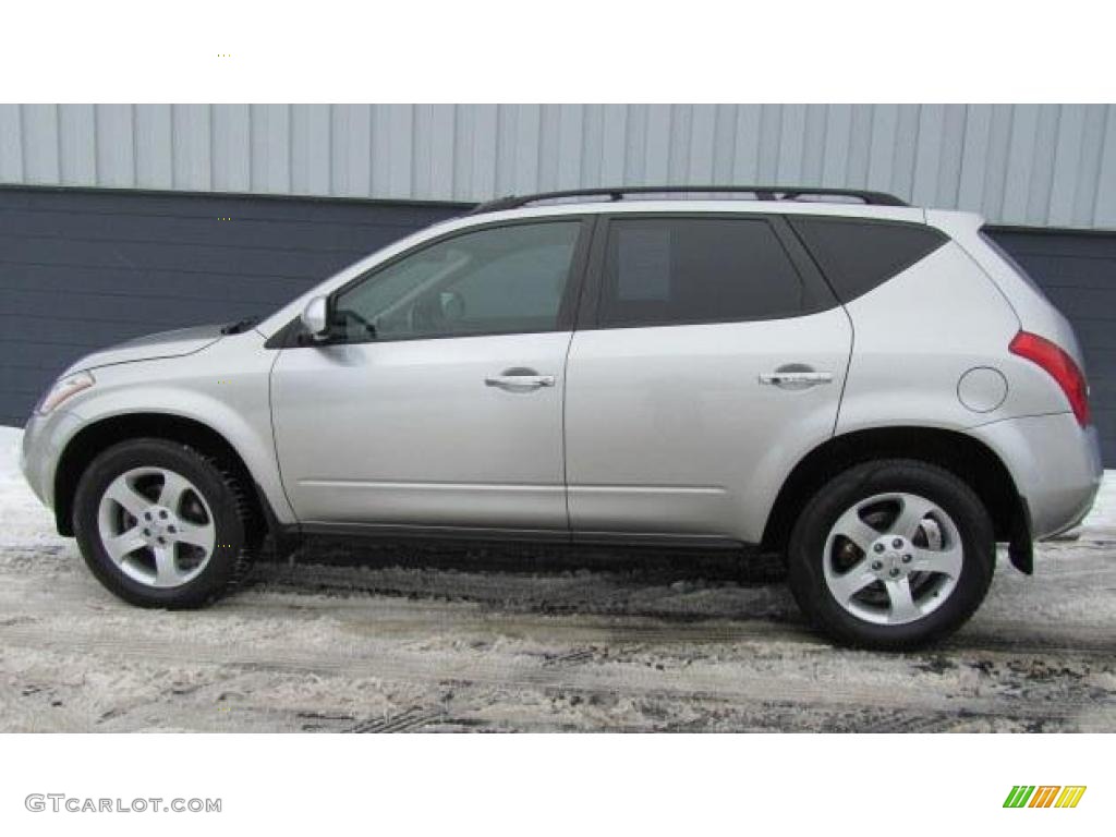 2004 Murano SL AWD - Sheer Silver Metallic / Charcoal photo #5