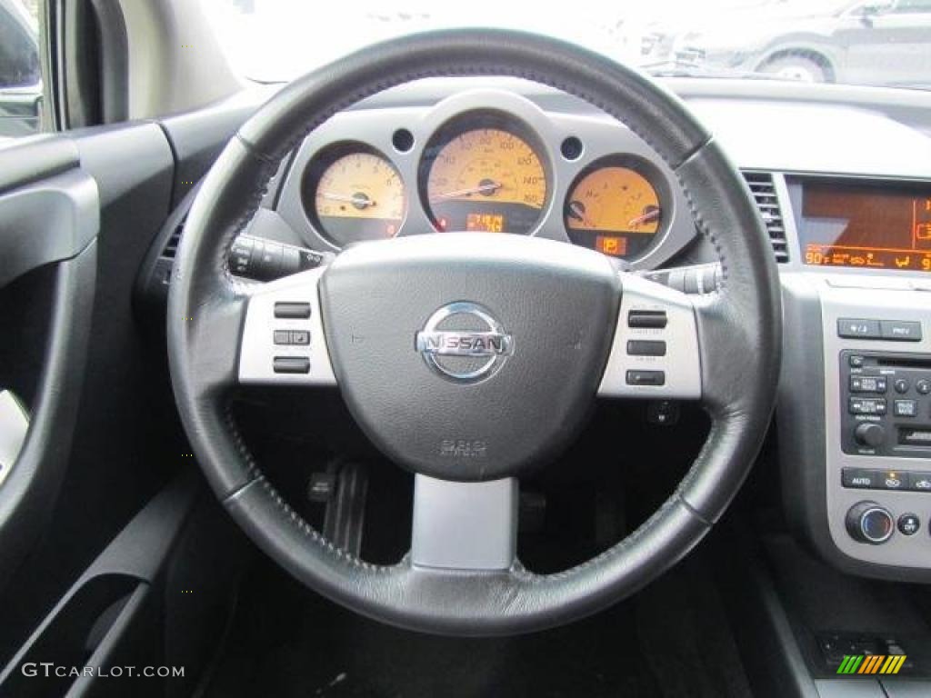 2004 Murano SL AWD - Sheer Silver Metallic / Charcoal photo #9