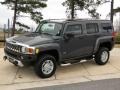 2008 Graphite Metallic Hummer H3   photo #9