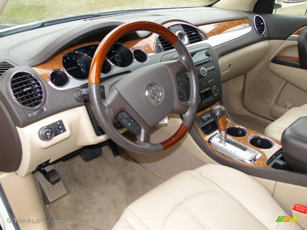 Cashmere/Cocoa Interior 2008 Buick Enclave CX Photo #43937356