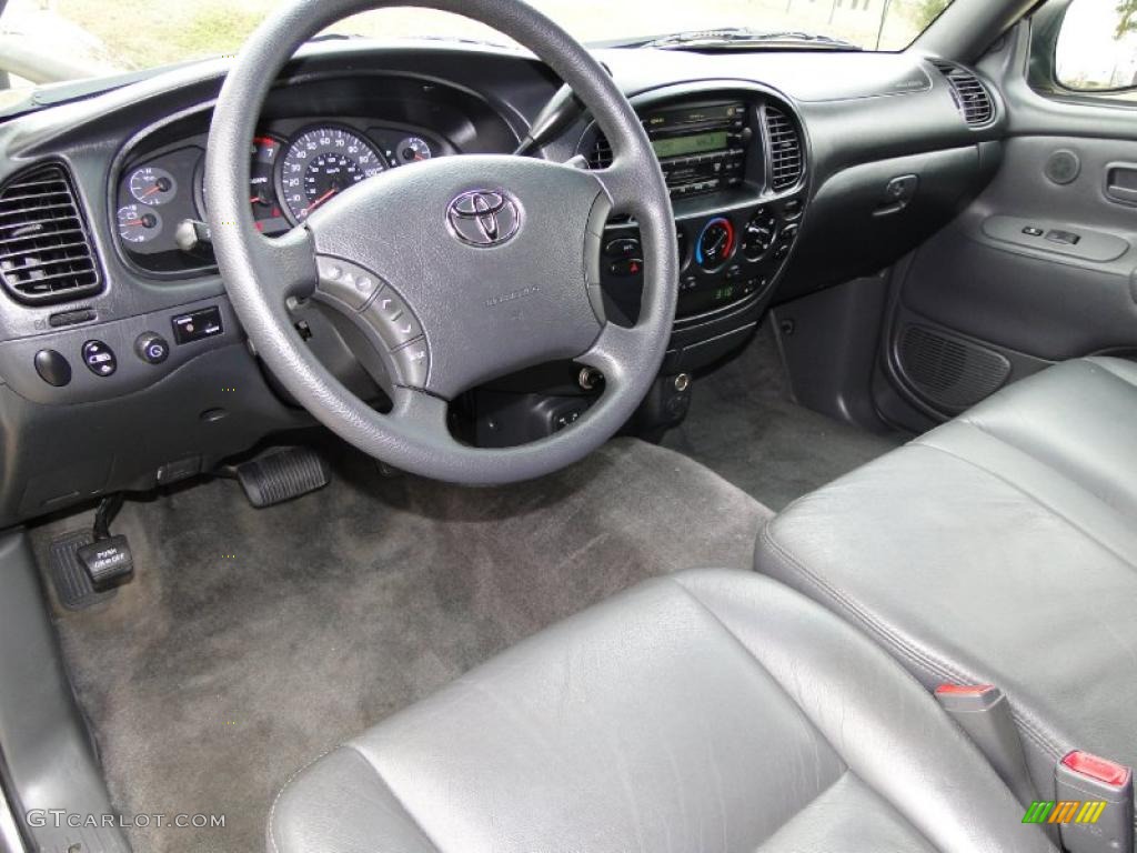 Dark Gray Interior 2005 Toyota Tundra Limited Access Cab Photo #43938835