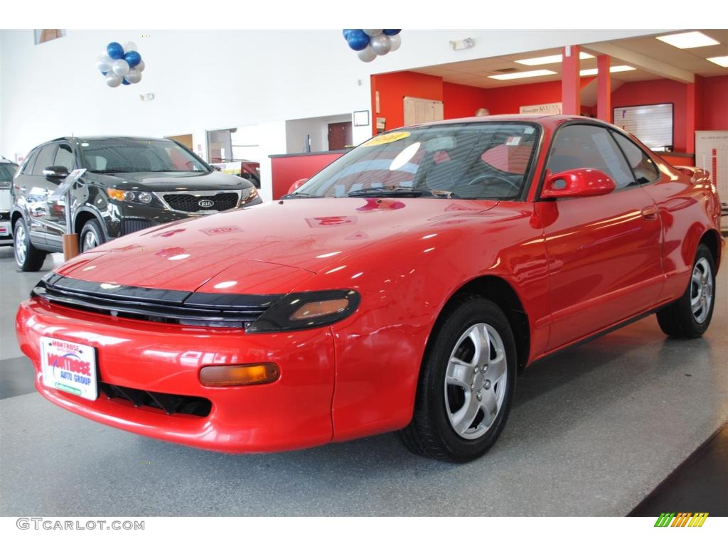 1990 Celica GT - Super Red / Black photo #2