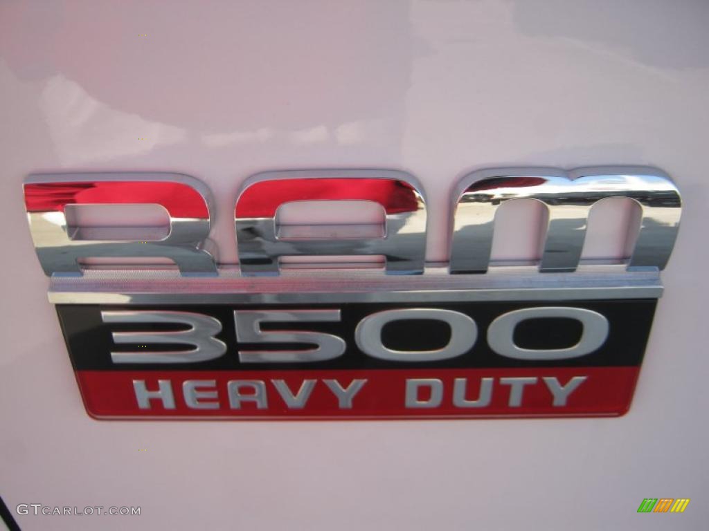 2011 Dodge Ram 3500 HD Laramie Crew Cab 4x4 Dually Marks and Logos Photo #43939291