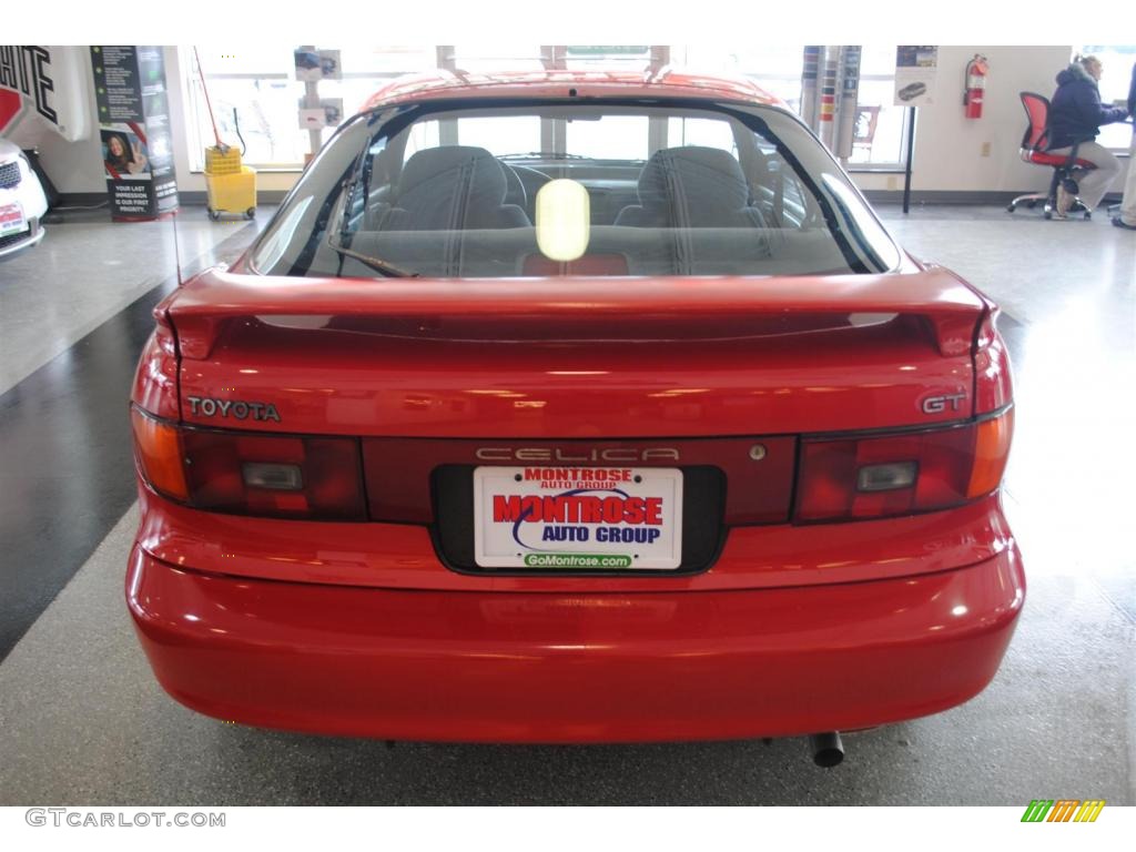 1990 Celica GT - Super Red / Black photo #6