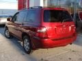 2005 Salsa Red Pearl Toyota Highlander V6  photo #6