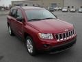 2011 Deep Cherry Red Crystal Pearl Jeep Compass 2.4 Latitude 4x4  photo #5