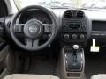 Dark Slate Gray/Light Pebble Beige Dashboard Photo for 2011 Jeep Compass #43942315