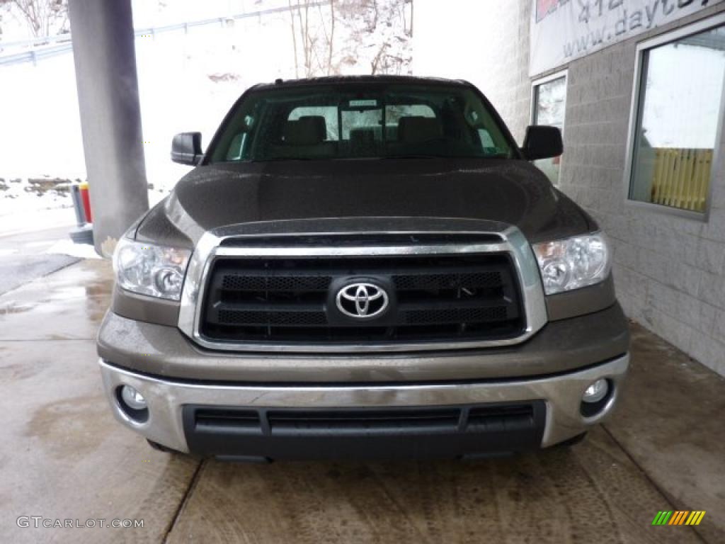 2011 Tundra TRD Double Cab 4x4 - Pyrite Mica / Sand Beige photo #6