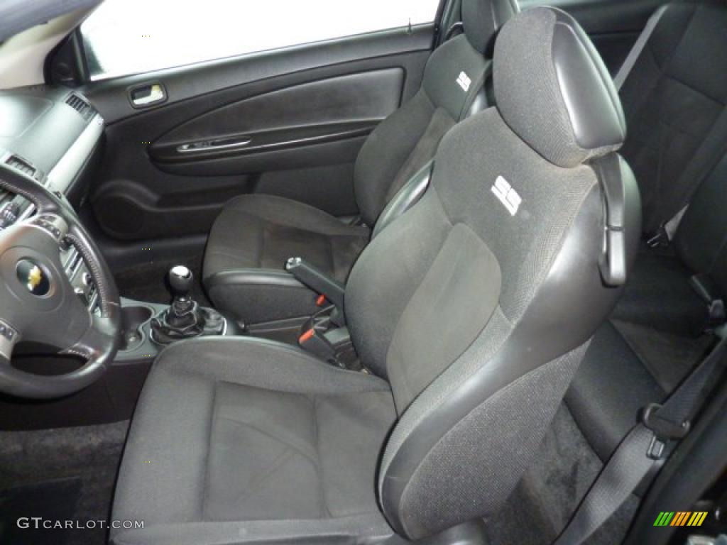 Ebony/Ebony UltraLux Interior 2009 Chevrolet Cobalt SS Coupe Photo #43943363
