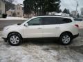 2011 White Diamond Tricoat Chevrolet Traverse LT AWD  photo #8