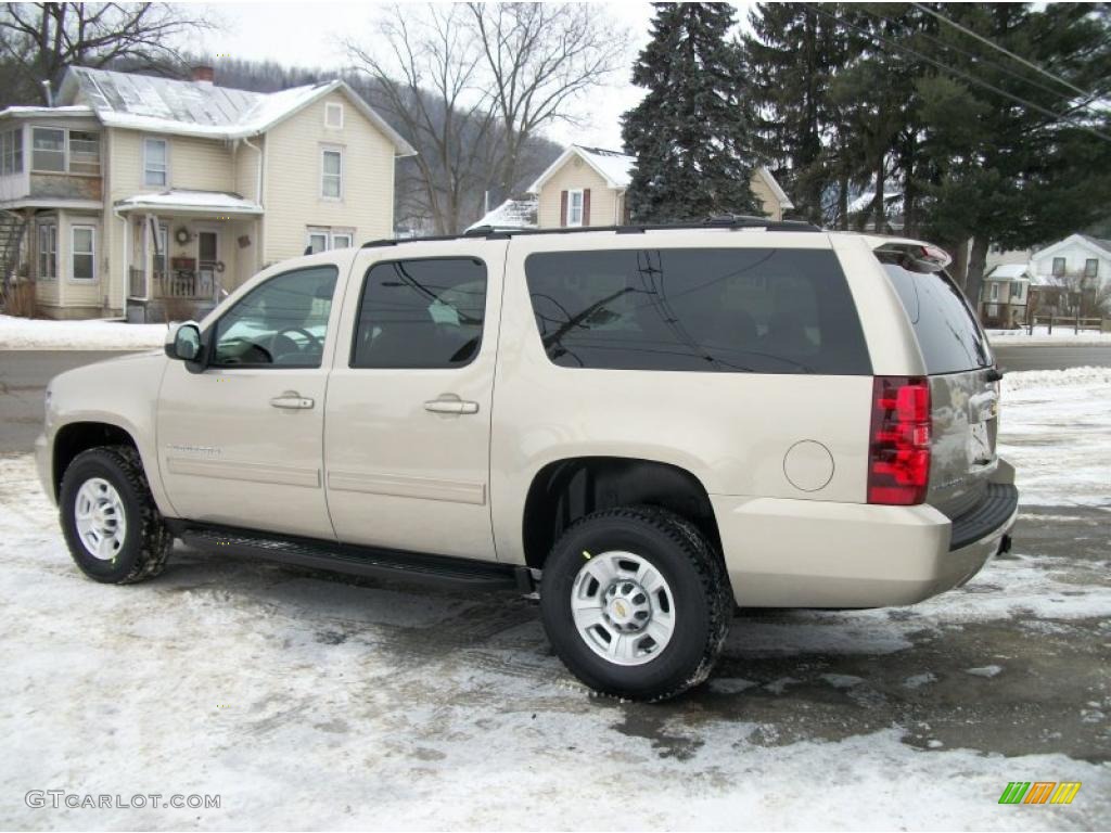 Gold Mist Metallic 2011 Chevrolet Suburban LS 4x4 Exterior Photo #43946287