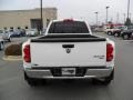 2007 Bright White Dodge Ram 3500 SLT Quad Cab 4x4 Dually  photo #3